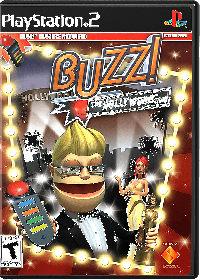 Buzz!: The Hollywood Quiz Playstation 2 US box art